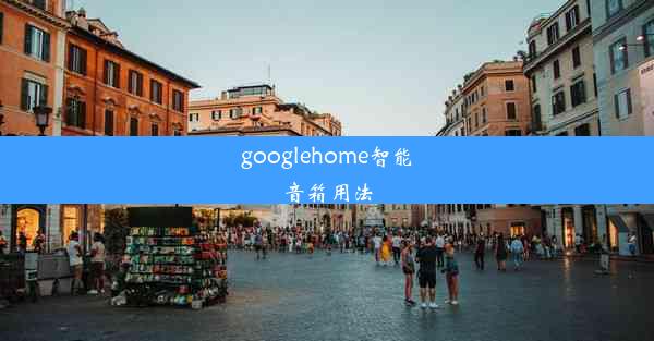 googlehome智能音箱用法