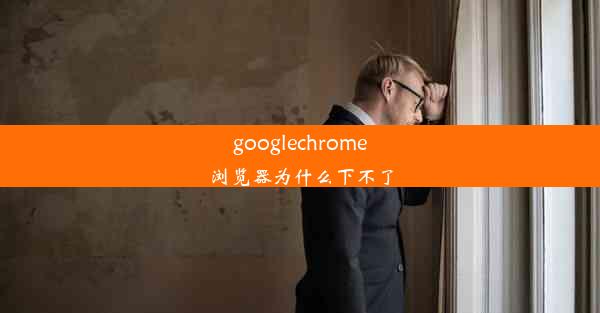 googlechrome浏览器为什么下不了