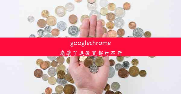 googlechrome崩溃了连设置都打不开