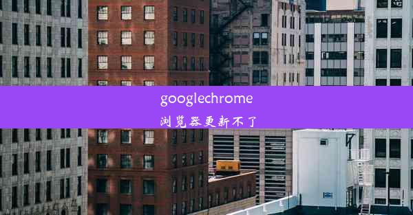 googlechrome浏览器更新不了