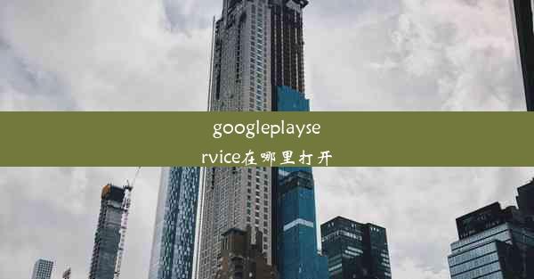 googleplayservice在哪里打开