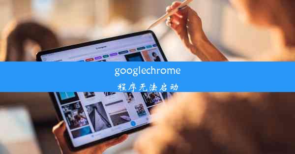 googlechrome程序无法启动