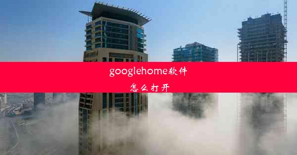 googlehome软件怎么打开